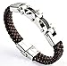 Produktbild YoJu Home Deko Modern Schlafzimmer Küchen Herren Vintage Hochwertiges Geflochtenes Lederarmband