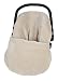 Clair de Lune Plush Car Seat Footmuff (Beige)