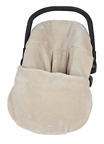 Clair de Lune Plush Car Seat Footmuff (Beige)