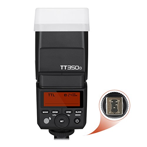 Godox TT350o TTL Blitz Für Olympus/Panasonic Systemkameras – Mit 2,4G Funk, HSS & LCD-Display