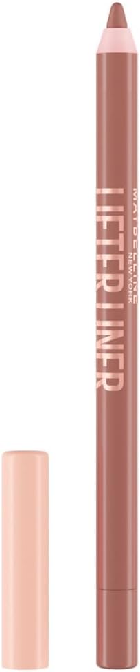Maybelline New York Lifter Liner Dudak Kalemi - 05 On It | Hyaluronik Asit ve Jojoba Yağı, Pürüzsüz Uygulama, Rahat Hissi, Tanımlı Pout, 10 Ton