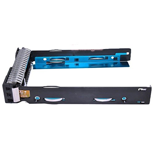 MyArmor Neu 3.5″ LFF SAS SATA HDD Tray Caddy Festplattenlaufwerk für HP Sled Proliant G8 Gen8 Gen9 G9 DL380p DL388 DL360 ML350e ML310e SL250s Serien, kompatibel mit Part# 651314-001 651320-001 - 4