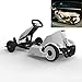 Produktbild BQT Pedal GoKart Ninebot Drift Gokart Kit Passend für miniPRO Transporter für Kinder Erwachsene - Selbstausgleich Roller inklusive,Weiß