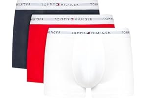 Tommy Hilfiger Boxers Caleçons Homme Lot de 3 Coton avec Stretch
