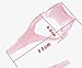 atdoshop New Cosmetic Mascara Eyelash Comb Applicator Helper Guide Card Tool