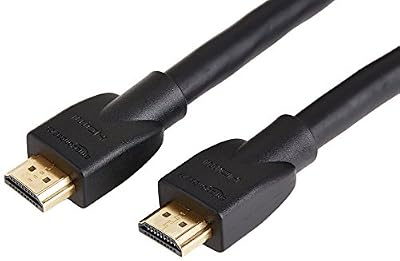 AmazonBasics Câble HDMI 2.0 haut débit Compatible Ethernet / 3D / retour audio [Nouvelles normes] 4,5 m