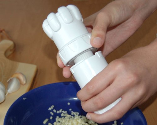 Genius 19102 Knoblauchschneider G5 4-tlg. Weiß - 5