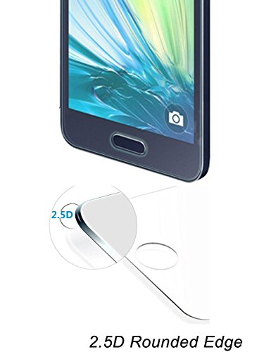 Samsung Galaxy A7 Tempered Glass Screen Protector,Ultra Thin 0.26mm Scratch Resistant Tempered Glass Screen Protector… - Image 5
