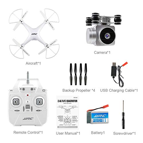Preisvergleich Produktbild JJRC H68 Quadcopter Hubschrauber Echtzeit-Übertragung FPV 200W Kamerahöhe Halten Sechs-Achsen 4CH Wifi APP Control RC Drone