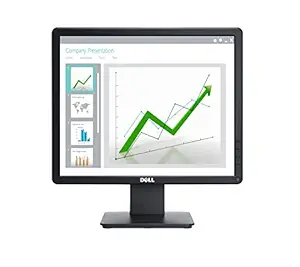 Dell 17 inch (43.2 cm) LED Backlit Computer Monitor - HD, TN Panel with VGA, Display Ports - E1715S (Black)