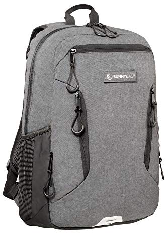 SunnyBAG Mochila con Panel Solar de Explorer+ - Cargador Solar para Smartphone, Schwarz-Schwarz ohne Solarpaneel