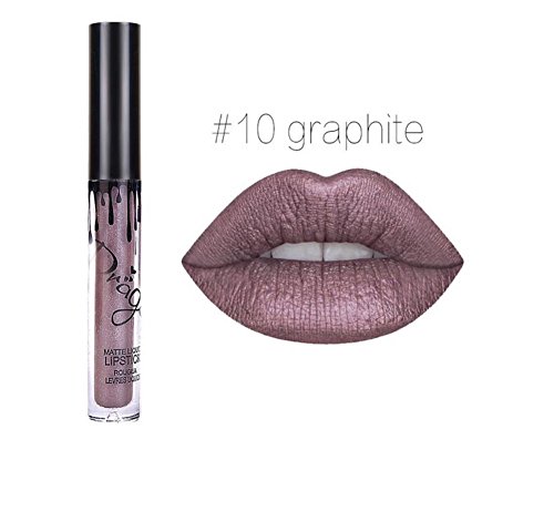 Demarcation Lip Gloss Beauty Waterproof Liquid Lipstick Lip Gloss Durable Long Lasting Matte 16PCS Kombination - 3