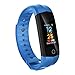Produktbild LXFMD Smart Band Heart Rate Tracker Fitnessuhr Smart Band GPS (Farbe : Blau)