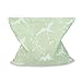 Green Woodpecker 611 Organic Rapeseed Pillow – Natural Ivory Dream, 19 x 19 cm, Green