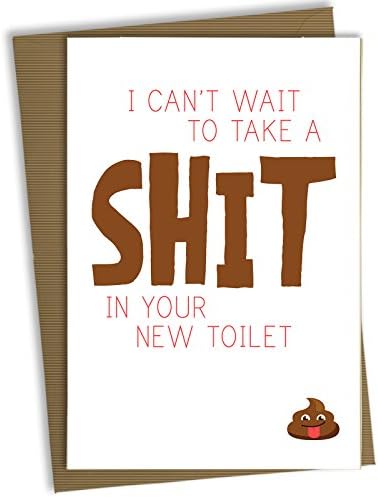 FP0443 Funny New Home Card First House Warming Moving