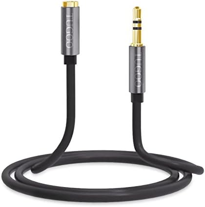 Audio Extension Cable (3.3ft / 1m) SHHMA 3.5mm Aux Cable for iPhone, iPod, iPad, Samsung, Smartphones &amp; Tablets, MP3 Players