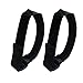 Mabyland Buggy Velcro Stroller Straps (Black)