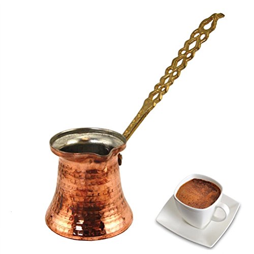 Türkische Türkisches Kaffeekännchen Kupfer, Kaffeemaschine Topf mit Metall Griff Große aus Großbritannien Türkische Türkisches Kaffeekännchen Kupfer, Kaffeemaschine Topf mit Metall Griff Große aus Großbritannien Bilder