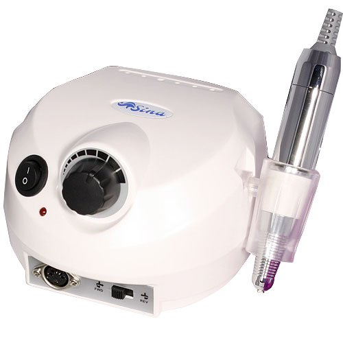 Nagelfräser Set Nagelstudiofür Pediküre und Maniküre elektrische Nagelfeile inkl. Fußpedal + Bit-Set + Schleifhülsen - 4