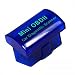 Imported OBDII Bluetooth Car Fault Diagnosis Scanner Tester for Android Windows-Blue RS.580.00