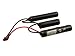 Produktbild BEGADI NiMH Airsoft Akku 9,6V 1600mAh - Triple Stick - 2/3A - 15C (18,7 x 94 / 63,8mm - DEAN)