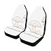 Produktbild Qdosk Wildes Leben Pilz Niedlichen Cartoon Benutzerdefinierte Fit Auto Drive Autositzbezüge Protector Für Frauen Automobil Jeep LKW SUV Fahrzeug Full Set Zubehör Für Erwachsene Baby (Set Von 2 Front)