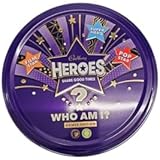 Cadbury Heroes Chocolate Tin 750g with a Thank You Sticker - Christmas Treat- Xmas Gift for the Heroes