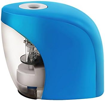 Pencil Sharpener with Auto Feature, ComfortableBABY Classroom Electric Durable and Portable Pencil Sharpener for 8mm diameter Pencils, School Supplies for Office Use-Blue