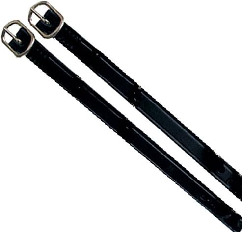 Exselle Leather Spur Strap, Black
