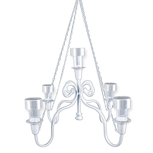 Preisvergleich Produktbild Gardenkraft 21750 Dekorative Solar Outdoor zum Aufhängen Kronleuchter