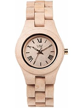 WeWood Criss Beige Damen-Holzuhr WW21001