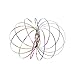 Produktbild OAMORE Flow Ring Kinetic Spring Spielzeug 3D Skulptur Ring Edelstahl Ringe Spielzeug Magische Ring Mädchen und Jungen (Bunt)