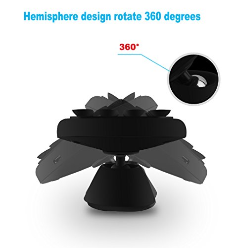Car Wireless Charger, ZXK CO 2 in 1 Drahtlose KFZ Ladegerät induktive Ladestation und 360°drehbar Auto Handy-Halterung für die Windschutzscheibe und praktischem KFZ Smartphone Qi Ladegerät Kompatibel mit Samsung Galaxy S7/S7 edge/S6 edge+/S6 edge/S6 /Note5, Google Nexus 7/6/5/4, Nokia Lumina, HTC, SONY Xperia, LG und andere Qi-fähige Geräte - 7