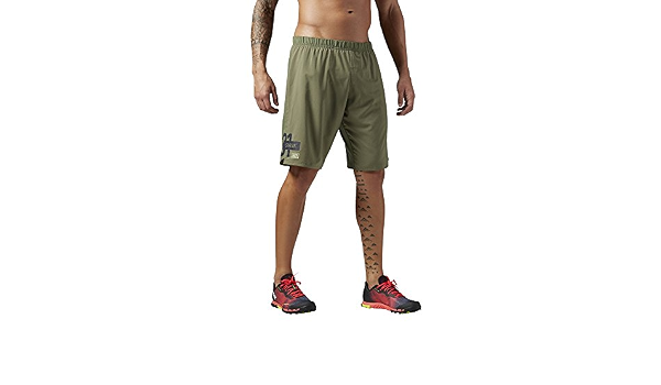 Reebok Pantaloncini da Uomo Spartan Race Woven, Canopy Green : Amazon.it:  Abbigliamento