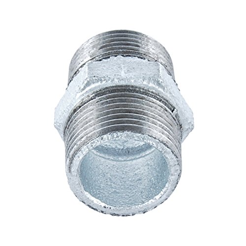 Doppelnippel Gewindefitting Temperguss verzinkt – 1″ - 3