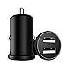 Produktbild Auto Ladegerät Dual Port USB-Adapter Mit 4,8A Schnellladung Aluminium Zigarettenanzünder Für iPhone 6 S / 6 S Plus / 6/6 Plus Ipad Pro/Air 2 / Mini 3 Galaxy S6 / S6 Rand Und Mehr (Packung Von Einem)