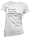 Produktbild Marriage Happiness Weekend Riding – Choose Two - Marriage Happiness Weekend Riding – Choose Two Damen T-Shirt - cycling road bike mtb biker husband - UK Größe 12 Weiß