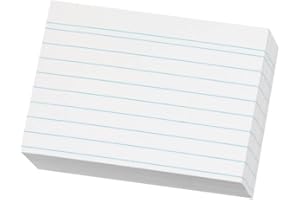 Herlitz Schede per appunti, 200 pezzi, Formato A8, bianco