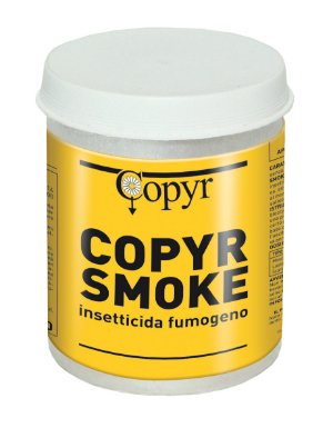 INSETTICIDA FUMIGANTE Copyr Smoke 31g contro Volanti pulci cimici scarafaggi formiche