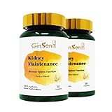 GinSen Kidney Maintenance 2 Bottles of 30 Capsules Helps Kidney Health, Frequent Urination, Low Testosterone Level, Sexual Performance, Libido, Water Retention, Food Supplement,Natural Remedy, UK Made