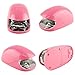 Mini USB and Battery Singel Finger Nail Lamp 3W Nail Dryer LED Curling Lamp Gel Polish Nail Art for Home Use Travel(Pink)