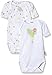 Absorba Underwear Unisex Baby Bodysuit -  White - 0-3 Months