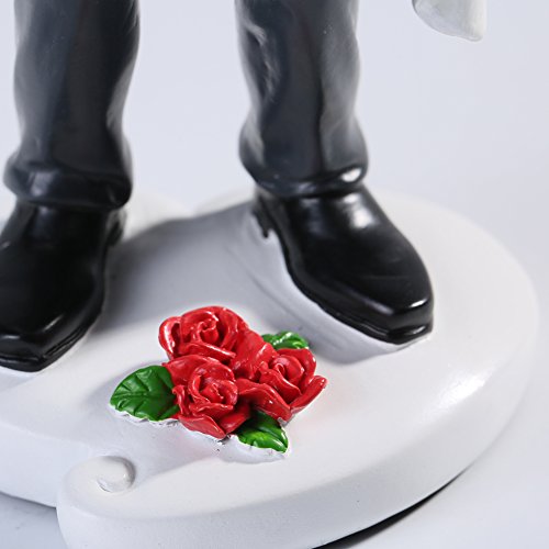 Giftgarden Herr Frosch trägt Frau Frosch Tischdeko Tortendeko - 9