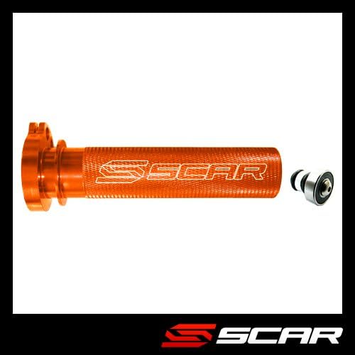 ALUMINIUM THROTTLE TUBE WITH BEARING HUSABERG 4 STROKE FE 250 350 501 ORANGE