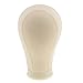 Produktbild Gazechimp Mannequin Modell Kopf Leinwand Perückenkopf Schaufenster Dekokopf Hutständer(Farbe und Höhe Auswählbar) - 22 Zoll Beige, 22 Zoll