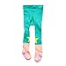 Produktbild Hirolan Baumwolle Strumpfhose Strumpfhose Strumpf Star Füßig gemütlich Socken zum schön Neugeboren Baby Mädchen Kleinkind Kinder Blau Rosa Grün Farbe (M, Grün)