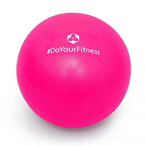 Mini Pilates Ball »Balle« 18cm / 23cm / 28cm Gymnastikball für Beckenübungen, Stärkung der Bauchmuskulatur und partielle Massage. Erhältlich in aktuellen Trendfarben : blau, türkis, silber, violett, grün, gelb, orange und himmelblau - 2
