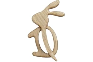 AUSAGG Broche avec motif animal en bois, broches pour femmes, broche créative de dessin animé, épingle à châle, écharpe, boucle pour pull, écharpe, écharpe, écharpe, cravate, écharpe, etc
