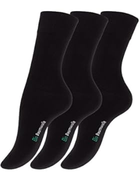 12 Paar Schwarze Damen Bio-Baumwoll Socken-aus reiner Bio-Baumwolle