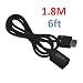 Produktbild TwitFish SNES Mini/NES Classic Extension Cable 1.8m / 6ft Extension Cable (1x Black Extension Cable for SNES Classic Mini & NES Classic Mini Controller)